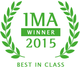 IMA Winnder 2015 Best In Class Award