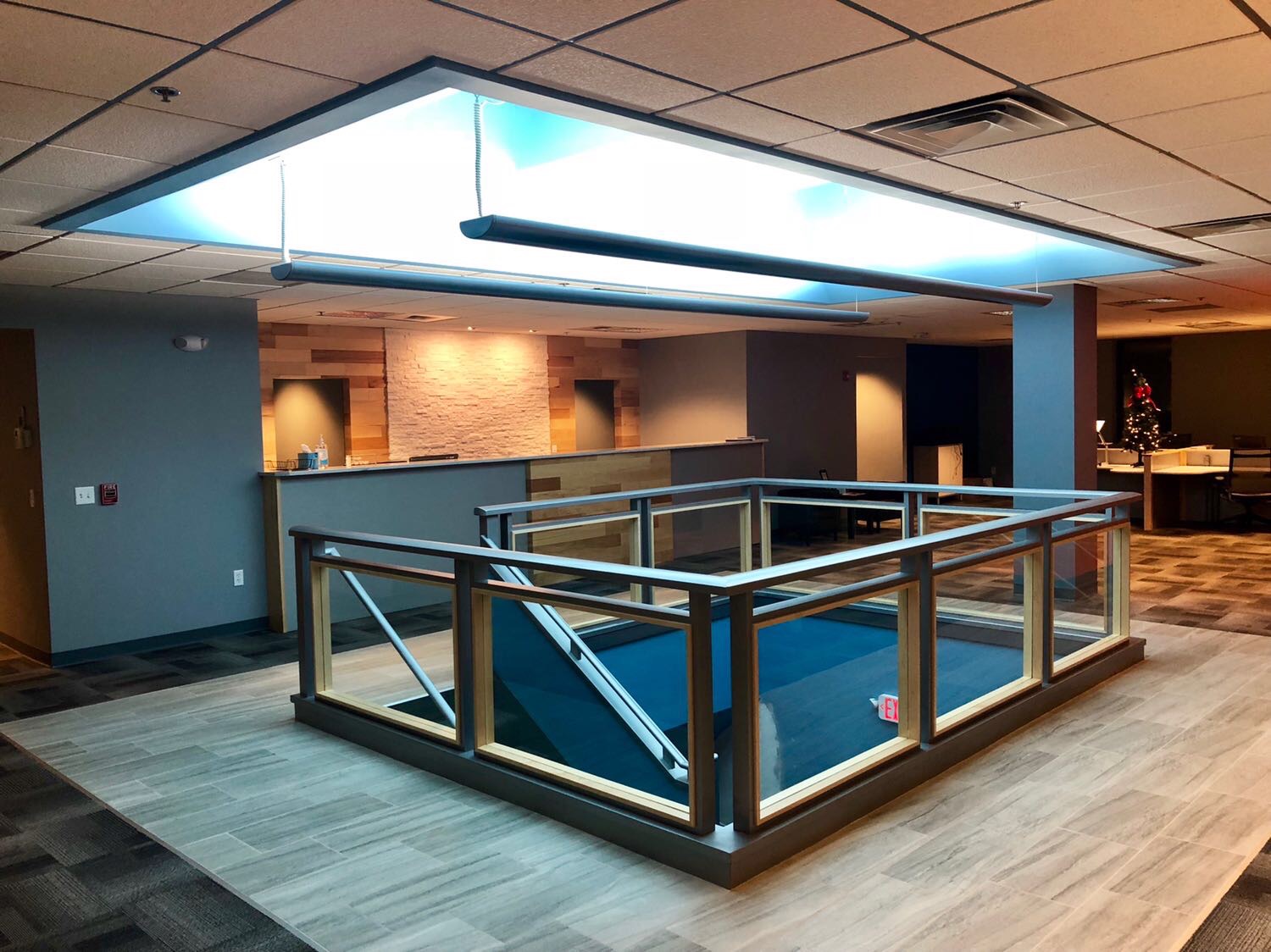 Glacial Multimedia interior design