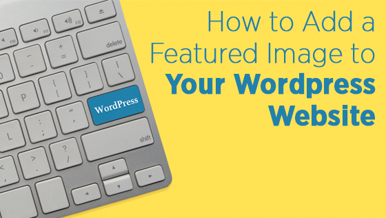 A header image showing the title of the article and a keyboard with the enter key reading "WordPress"