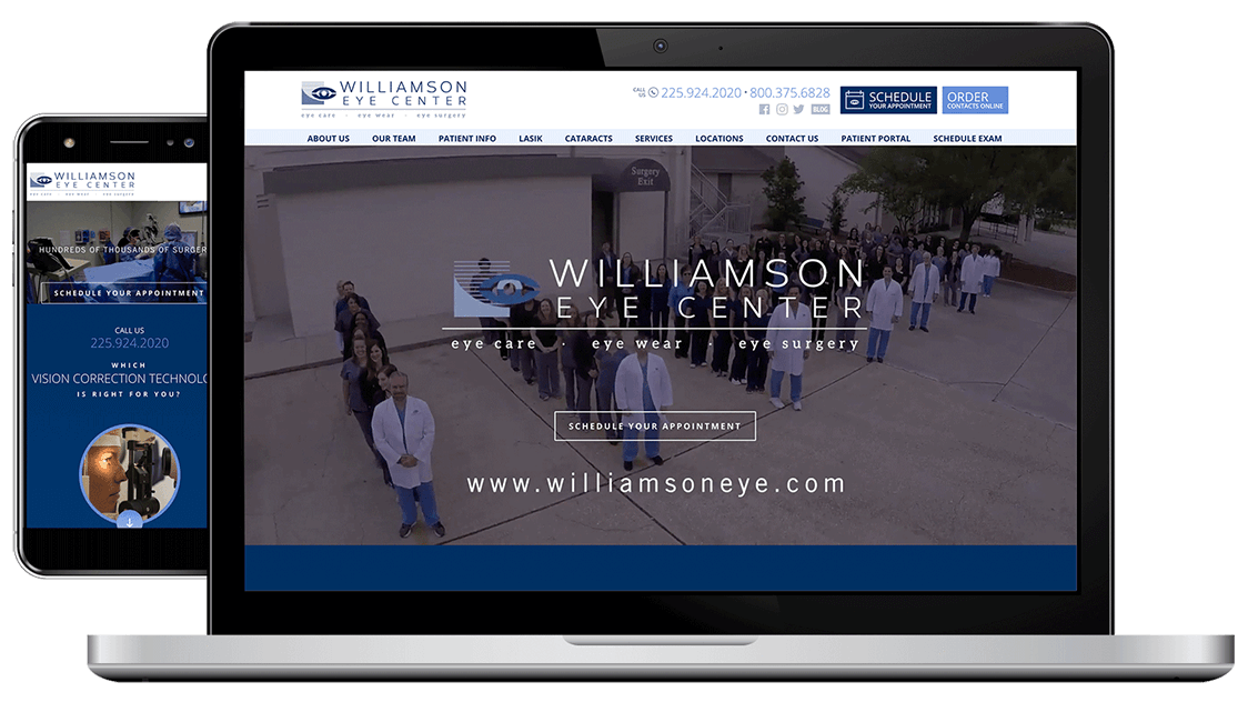 Williamson Eye Center Glacial Multimedia, Inc.